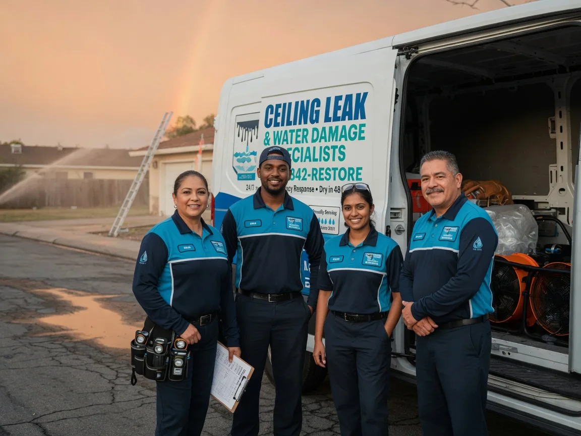 Ceiling Leak Cleanup company in Jumpertown, MS